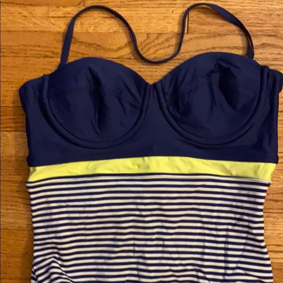 Splendid Malibu Stripe One Piece - Picture 4 of 5